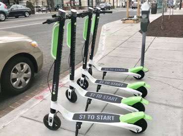 共享電動滑板車