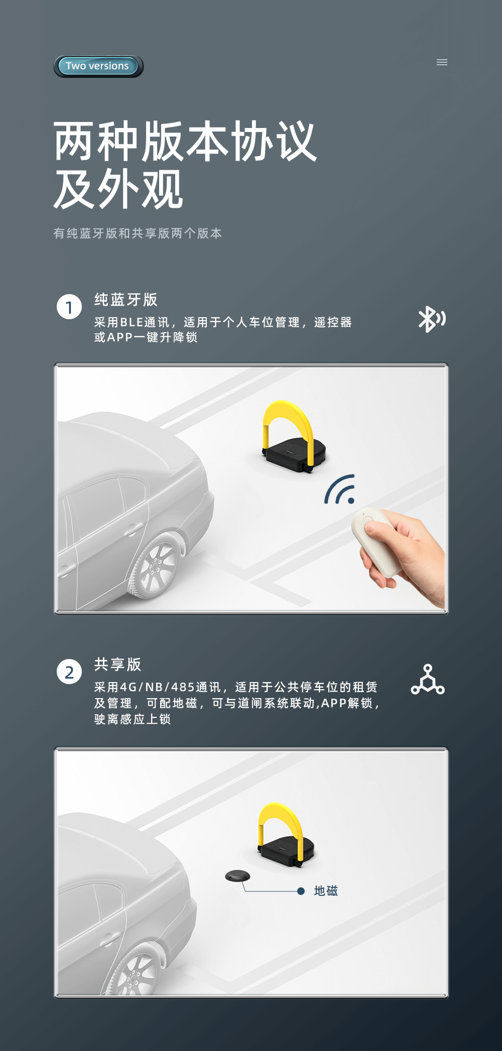 共享車位鎖_09 藍牙車位鎖