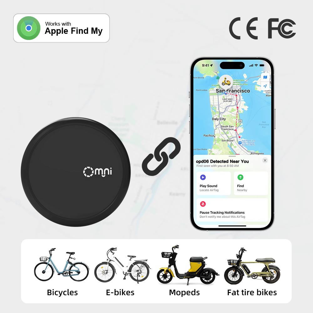 藍牙定位器+APP，電動車安全升級方案